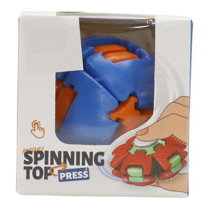 Press to Spin Fidget Spinner HelixCore Rotating Stress Ball Fidget Toy JT6723-2  (12PC)