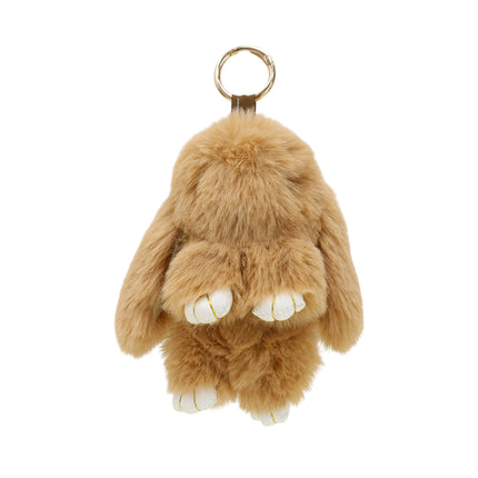 Cut Rabbit Pom Pom Keychain KC0225-5 (12PC)