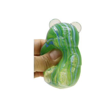 Marbled Gummy Bear Colorful Squishy JT6528-13 (12PC)