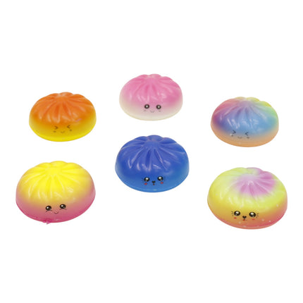 Mini Rainbow Foam Squishy Dumpling TY6404-11 (12PC)
