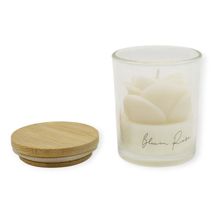 Rose Flower Fragrance Scented Candle SS51016-4 (12pc)