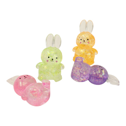Glitter Maltose Sugar Bunny Squishy Toy SS6510-203 (12PC)