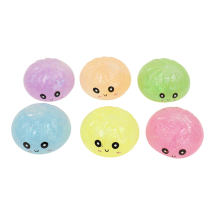 Glitter Bun Squishy Dumpling JT6527-8 (12PC)