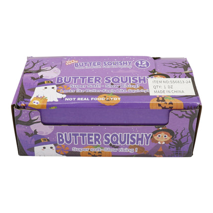 Halloween Butter Squishy Toy SS6813-24  (12PC)