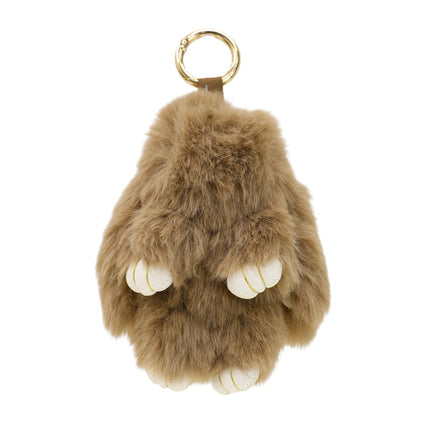 Cut Rabbit Pom Pom Keychain KC0225-5 (12PC)