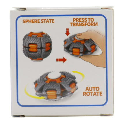 Press to Spin Fidget Spinner HelixCore Rotating Stress Ball Fidget Toy JT6723-4 (12PC)