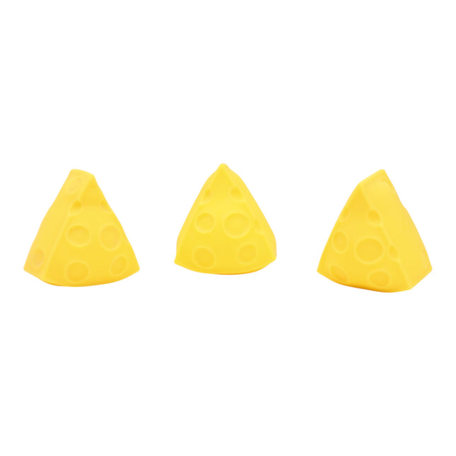 Viral Triangle Cheese Squishy Toy TR6419-1 (12PC)