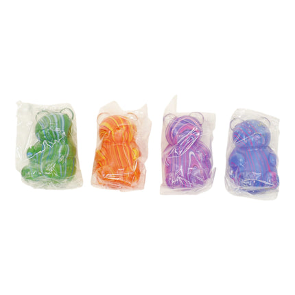 Marbled Gummy Bear Colorful Squishy JT6528-13 (12PC)