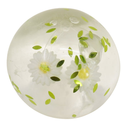 Clear Daisy Squishy Toy JT6407-5 (12PC)