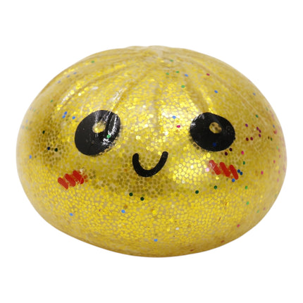 Mystery Glitter Jiggly Bun Squishy Dumpling  SS6418-3 (12PC)