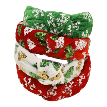 Christmas Decorative Spotted Headband HB6905-25  (12PC)
