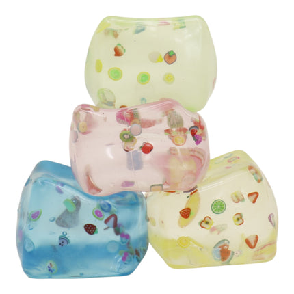Colorful Cube Squishy Toy SQ6509-1 (12PC)