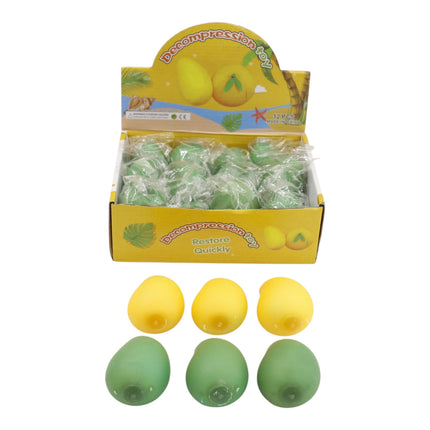 Avocado Flour Squishy Toy JT6608-3 (12PC)