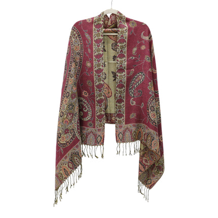 Metallic Pashmina Paisley Pattern SCF3719-30 (12PC)