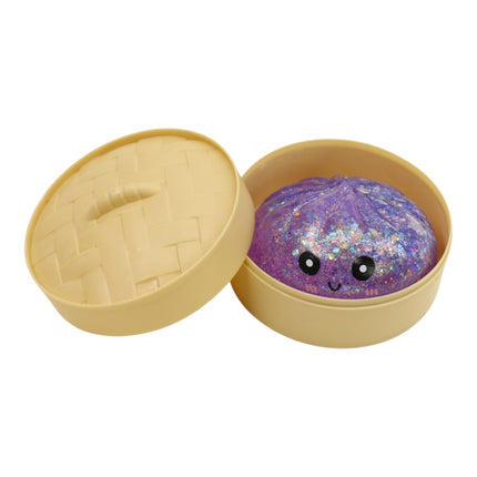 Glitter Maltose Sugar Squishy Dumpling Toy JT6610-15 (12PC)
