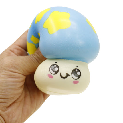 Cute Colorful Mushroom Foam Sponge Squishy Toy SS6425-14 (12PC)