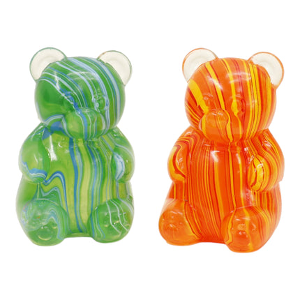 Marbled Gummy Bear Colorful Squishy JT6528-13 (12PC)