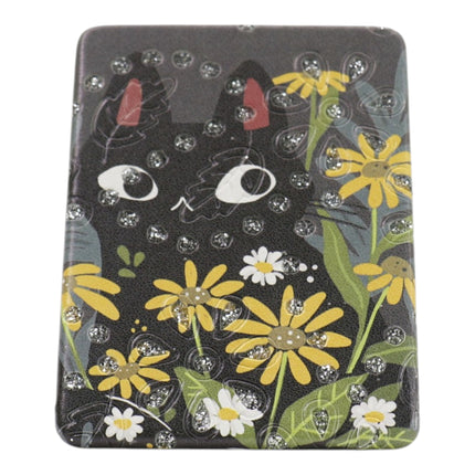 Cat Cartoon Rectangular Glitter Compact Makeup Mirror JM6423-30 (12PC)