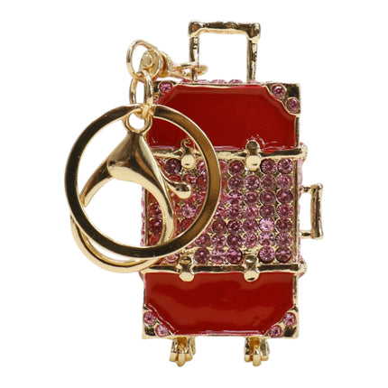 Cute Suitcase-Shaped Rhinestone Keychain and Bag Charm JK6303-22 (12)