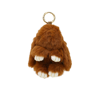 Cut Rabbit Pom Pom Keychain KC0225-5 (12PC)
