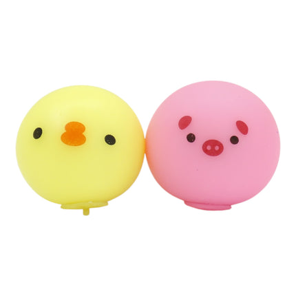 Mini Animal Ball Flour Squishy Toy JT6610-17 (12PC)