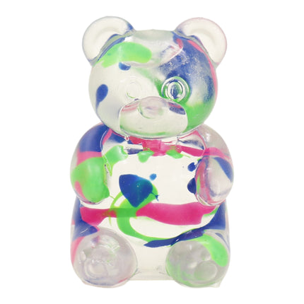 Gummy Bear Clear Colorful Squishy JT6415-3 (12PC)