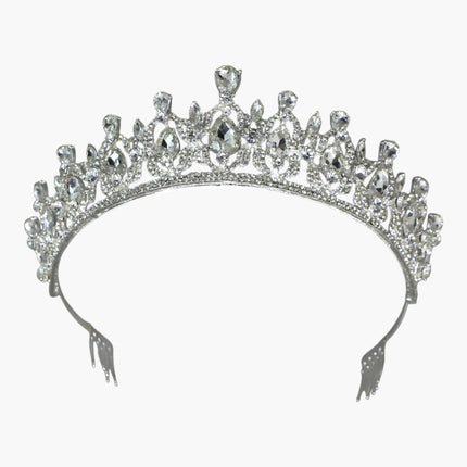 Crystal Tiara Crown HT0939 (2PC)