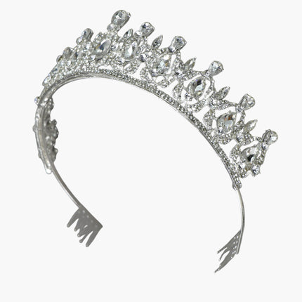 Crystal Tiara Crown HT0939 (2PC)
