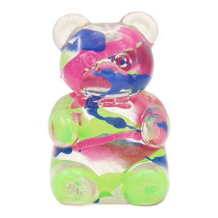 Gummy Bear Clear Colorful Squishy JT6415-3 (12PC)