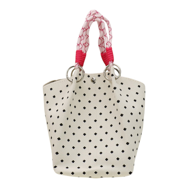 Elegant Pattern Women's Knitted Bucket Bag JB6316-8 (3PC)