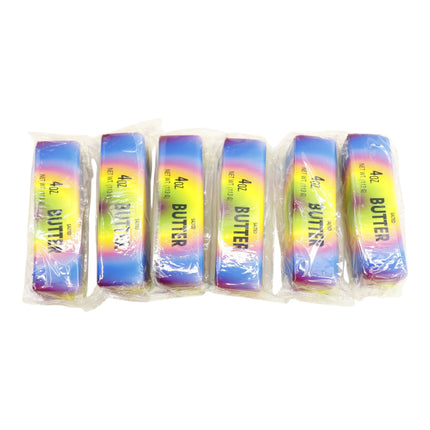 Marbled Rainbow Salted Squishy Butter Toy JT6603-9 (12PC)