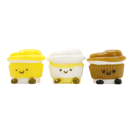 Silicon Muffin Cake Squishy Toy JT6518-2 (12PC)