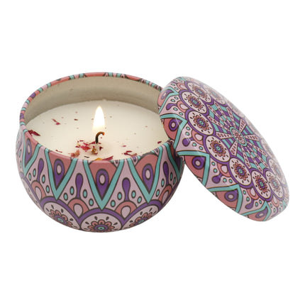 Bohemia 4pcs Fragrance Scented Candle AC5113-2 (12Pack)