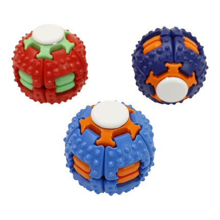 Press to Spin Fidget Spinner HelixCore Rotating Stress Ball Fidget Toy JT6723-3 (12PC)