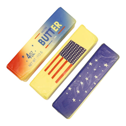 250th Patriotic USA Butter Soft Slow Rising Foam Squishy JT6506-24 (12PC)