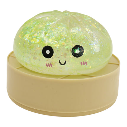 Glitter Maltose Sugar Squishy Dumpling Toy JT6610-15 (12PC)