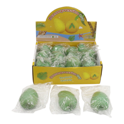 Avocado Flour Squishy Toy JT6608-3 (12PC)