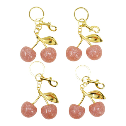 Elegance Cherry Rhinestone Keychain and Bag Charm JK6416-9 (12)