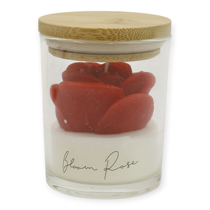 Rose Flower Fragrance Scented Candle SS51016-4 (12pc)