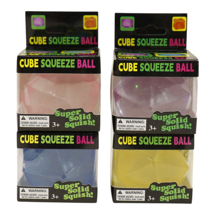 Diamond Fidget Filled Squishy Ball Toy JT6608-12 (12PC)