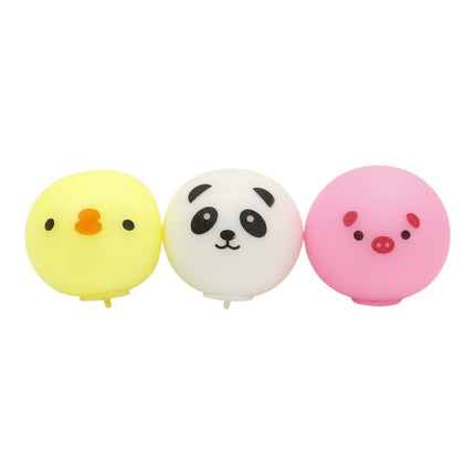 Mini Animal Ball Flour Squishy Toy JT6610-17 (12PC)