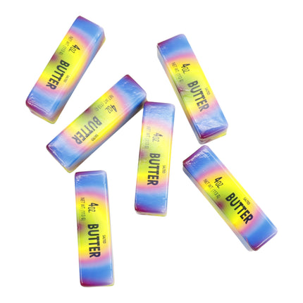 Marbled Rainbow Salted Squishy Butter Toy JT6603-9 (12PC)