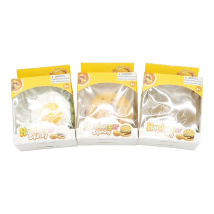 Silicon Burger Set Squishy Toy JT6610-9 (20PC)