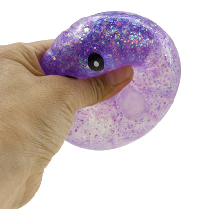 Glitter Maltose Sugar Squishy Dumpling Toy JT6610-15 (12PC)