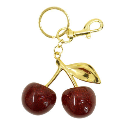 Elegance Cherry Rhinestone Keychain and Bag Charm JK6416-9 (12)