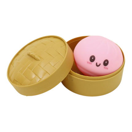 Mini Flour Squishy Dumpling With Steamer SQ6606-7 (24PC)