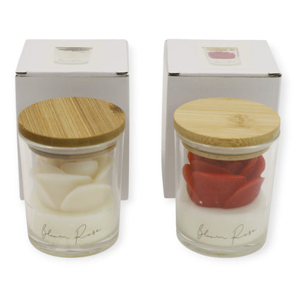 Rose Flower Fragrance Scented Candle SS51016-4 (12pc)