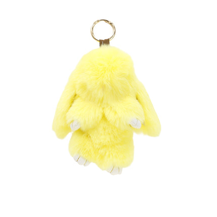Cut Rabbit Pom Pom Keychain KC0225-5 (12PC)