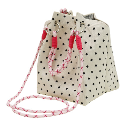 Elegant Pattern Women's Knitted Bucket Bag JB6316-8 (3PC)