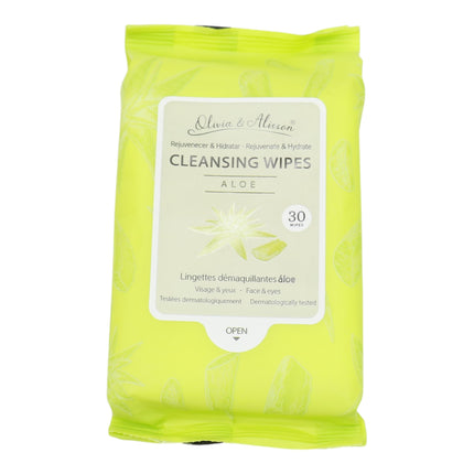 Aloe Cleansing Makeup Remover Wipes MIT004 (12PK)